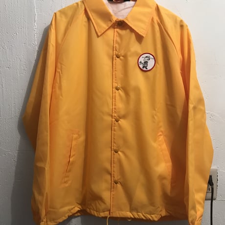 gold school sport master coach jacket