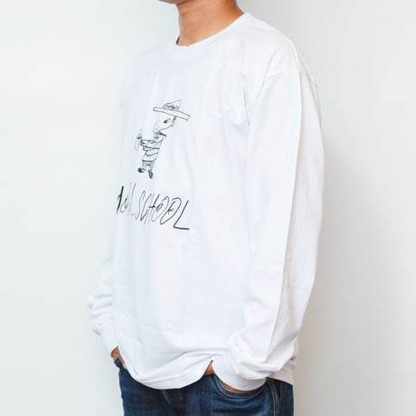 gold school icon long sleeve t shirt