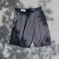 gold school beach bum shorts