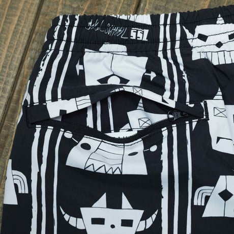 gold school xSSZ Robo shorts