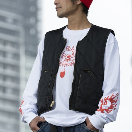 gold school long sleeve t shirt