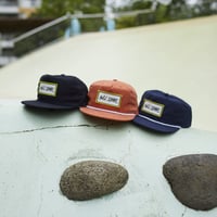 gold school bar patch cap