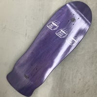gold school skateboard WD shape
