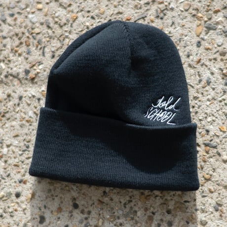 gold school OG beanie
