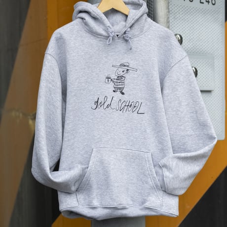 gold school icon hoodie