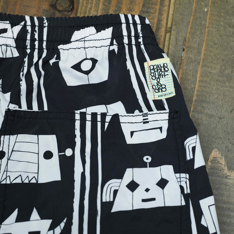 SSZ × GOLD SCHOOL 別注 Robo Shorts ロボショーツ gold school xSSZ Robo shorts | Gold school