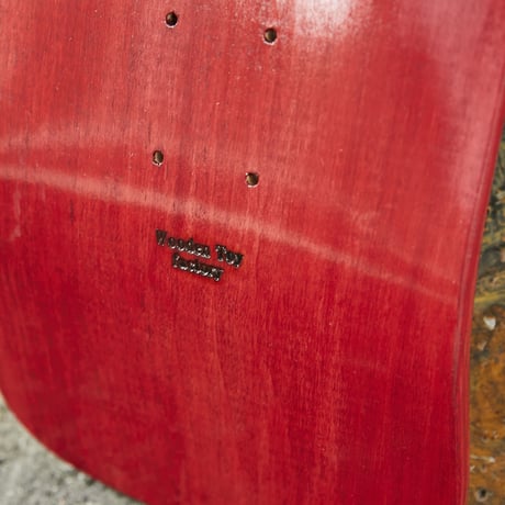 gold school skate board