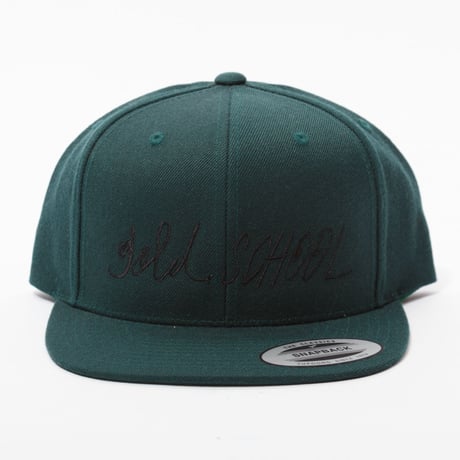 Gold  school logo cap