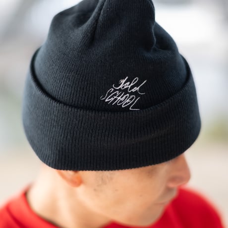 gold school OG beanie