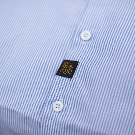 gold school icon work shirt