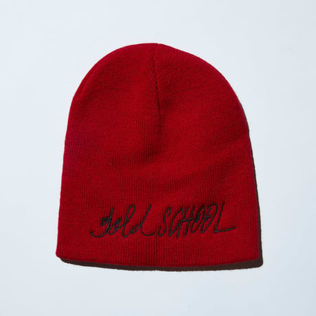 gold school classic beanie
