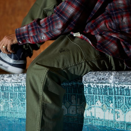 gold school military pants