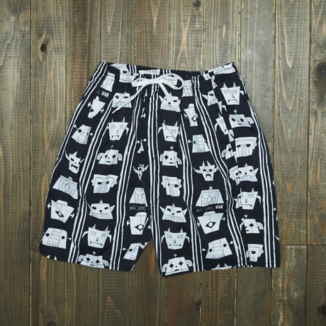 gold school xSSZ Robo shorts