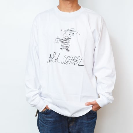 gold school icon long sleeve t shirt