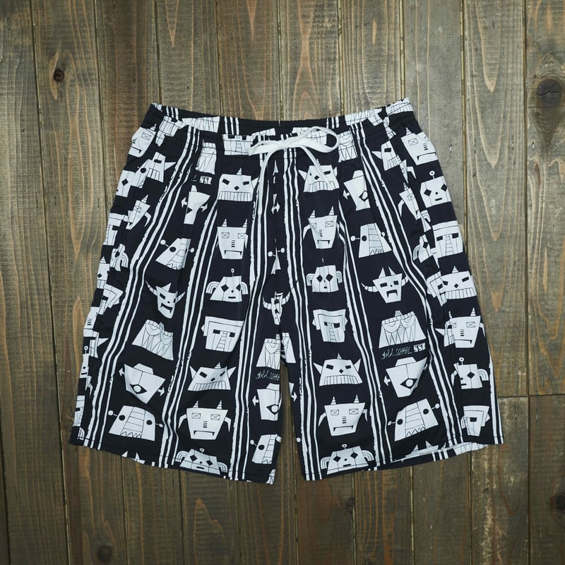 gold school xSSZ Robo shorts | Gold school