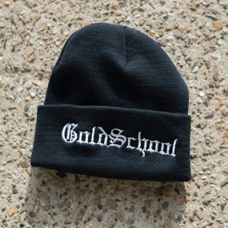gold school OG beanie