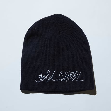 gold school classic beanie