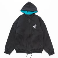 gold school sweat hoodie jacket