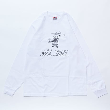 gold school icon long sleeve t shirt