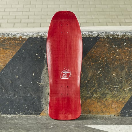 gold school skate board