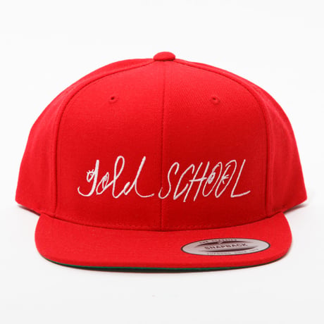 Gold  school logo cap