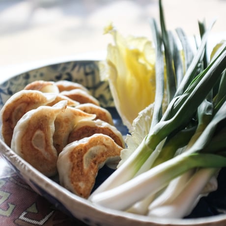 葉にんにくの焼き餃子_10ヶ（冬季限定）
