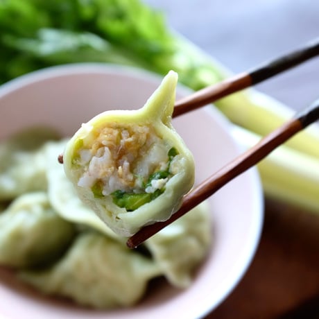 セロリの三鮮水餃子_12ヶ