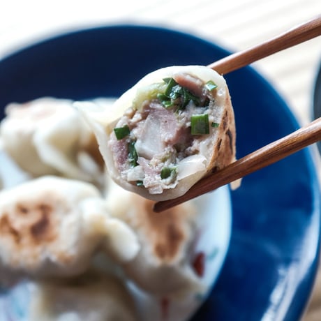 角切り豚肉の餃子_12ヶ