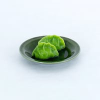 三鮮翡翠(ｻﾝｾﾝﾋｽｲ)水餃子_10ヶ (海老,ニラ,玉子）