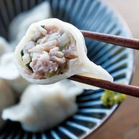 鹿児島産種鶏もも肉の水餃子_12ヶ（数量限定）