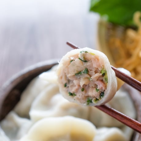 茹で干し大根と小松菜の水餃子_12ヶ（季節限定）