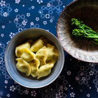 菜の花の水餃子_12ヶ（季節限定）