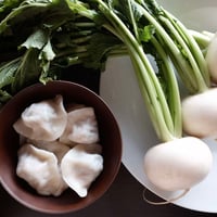 蕪（カブ）の水餃子_12ヶ（冬季限定）