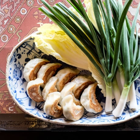 葉にんにくの焼き餃子_10ヶ（冬季限定）