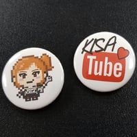 "勇者キサちゃん"缶バッチ