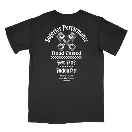 【HowFast】Road Tested / BLK WHT