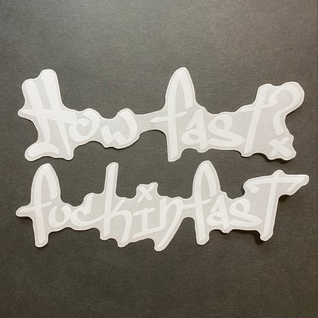 【HowFast】HF×FF set