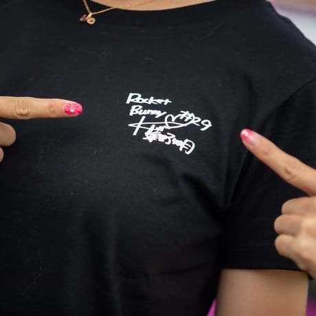【長袖】Rocket Bunny × Kisa👌🖤コラボロングTシャツ