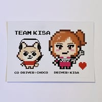 "Team Kisa"ステッカー