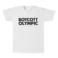BOYCOTT OLYMPIC（白Tシャツ）