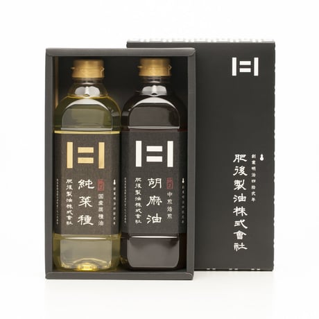 純菜種・胡麻油詰合せ（2本セット）(600g純菜種、胡麻油 )