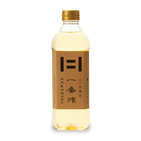 純正 菜種油一番搾（600g）