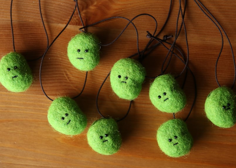 フェルトストラップ（そらまめ） | SOU shop