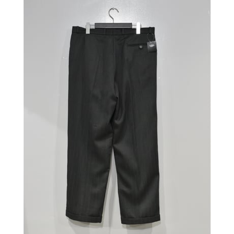 EURO Vintage Charcoal Stripe Double Breasted Tailored Set-Up