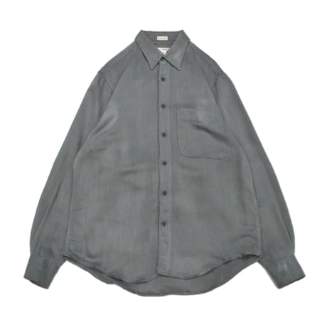 Herringbone Rayon Design L/S Shirt