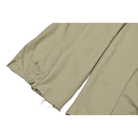"Remake by VERS" Upside Down Flare Slacks