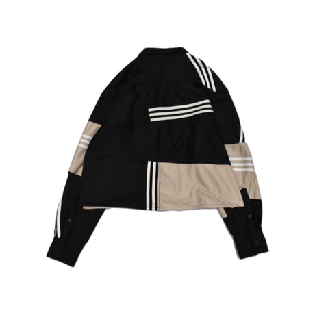 "Remake by VERS" Track Dress Shirt Jacket