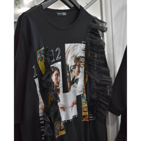 "Remake by VERS" Layered Fill Docking Tee