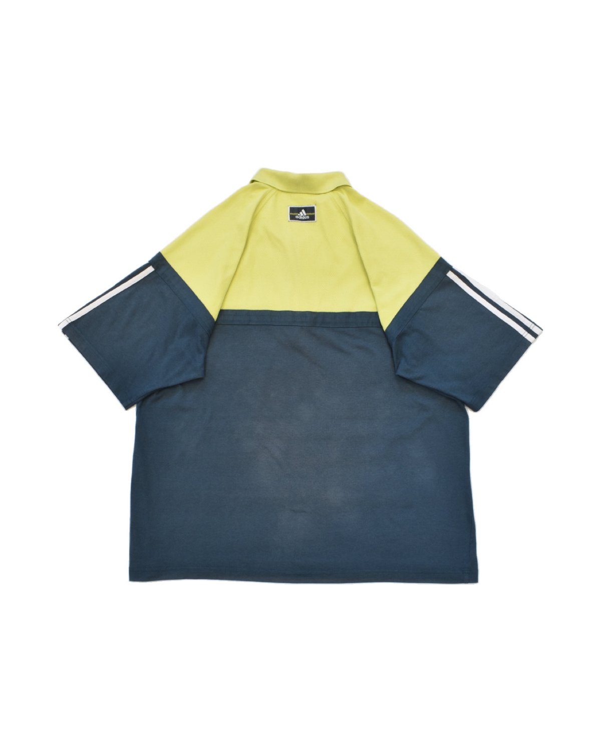 オタ引退セット 90s adidas Tech Half Zip Polo Shirt | 水戸 古着屋 VE