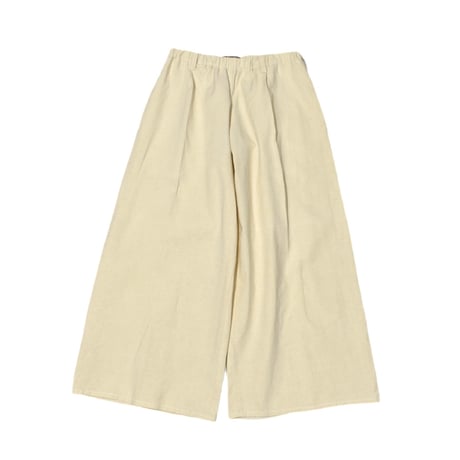 "Remake by VERS" French Antique Linen Wide Flare Pants